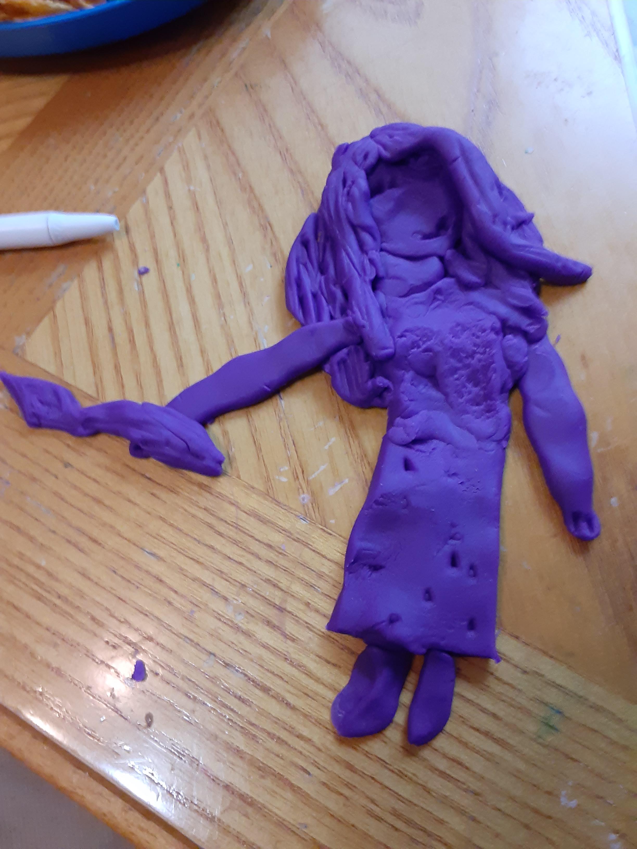 clay model of Gemma