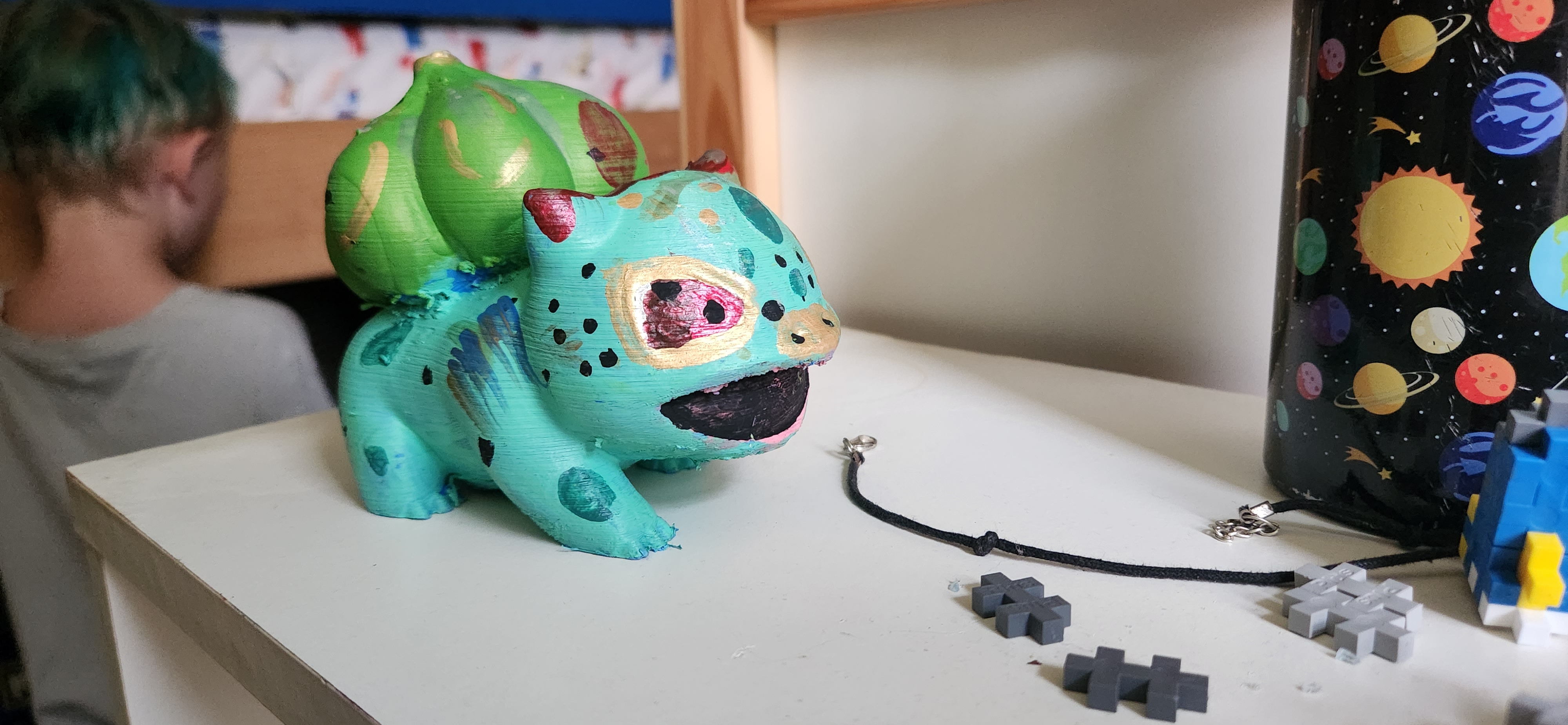 Bulbasaur painted artistically by Iona